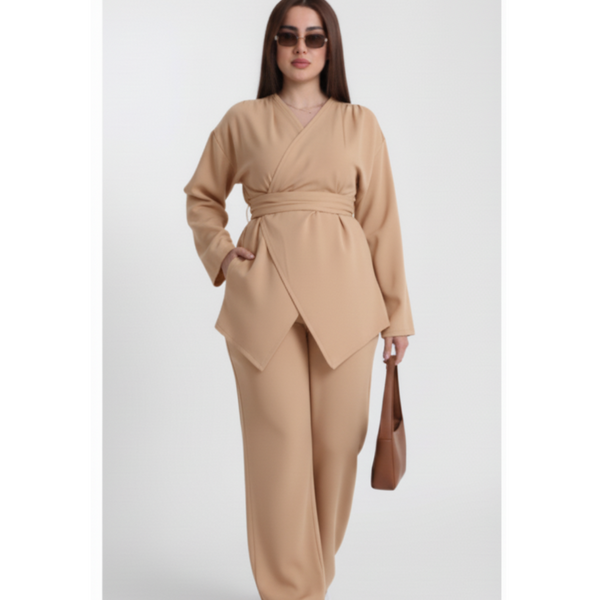 Ensemble kimono fluide
