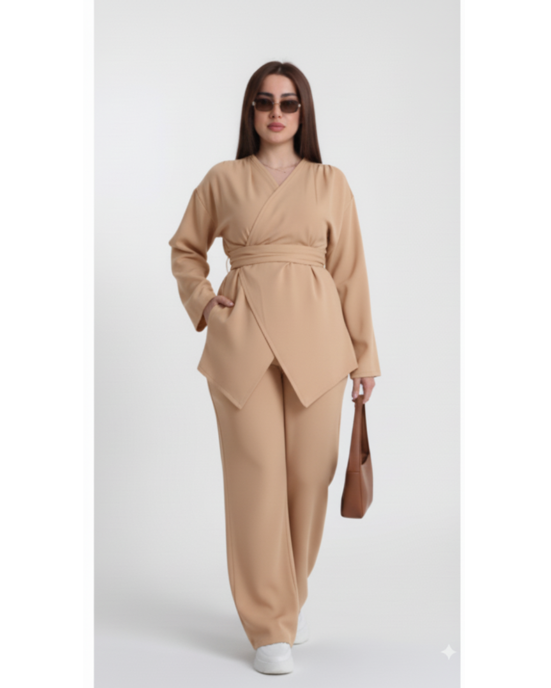 Ensemble kimono fluide