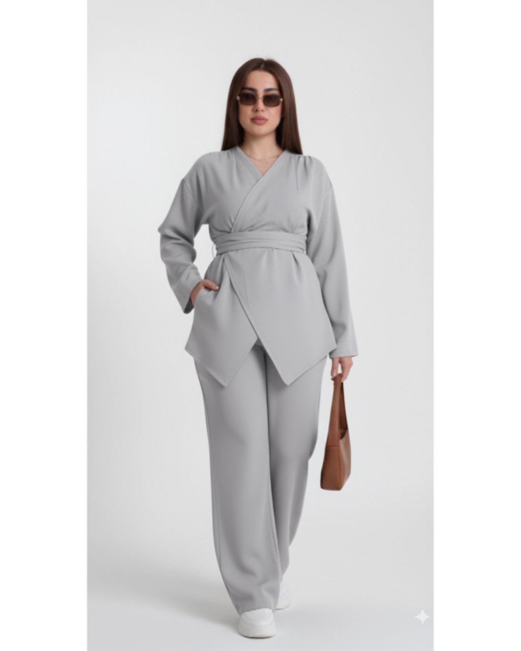 Ensemble kimono fluide