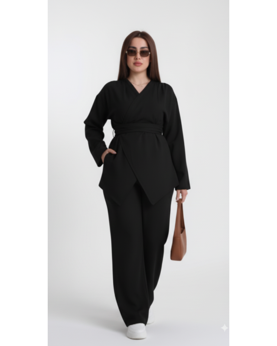 Ensemble kimono fluide