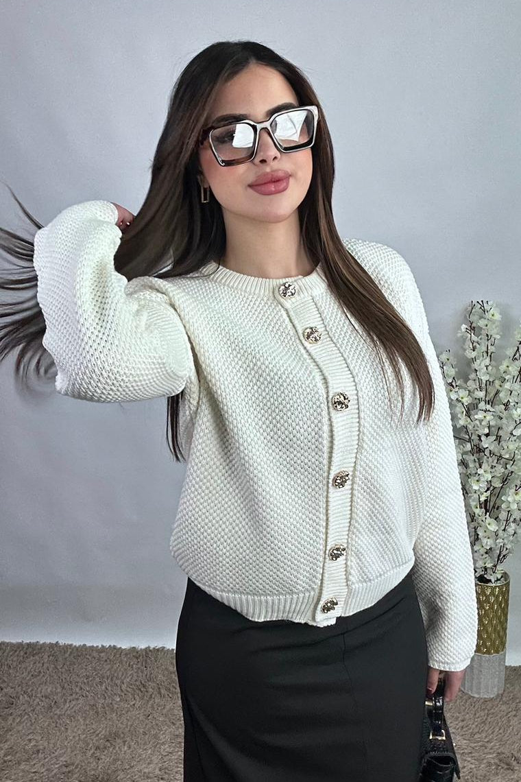 Cardigan Doux Rayé – Look Chic & Confortable