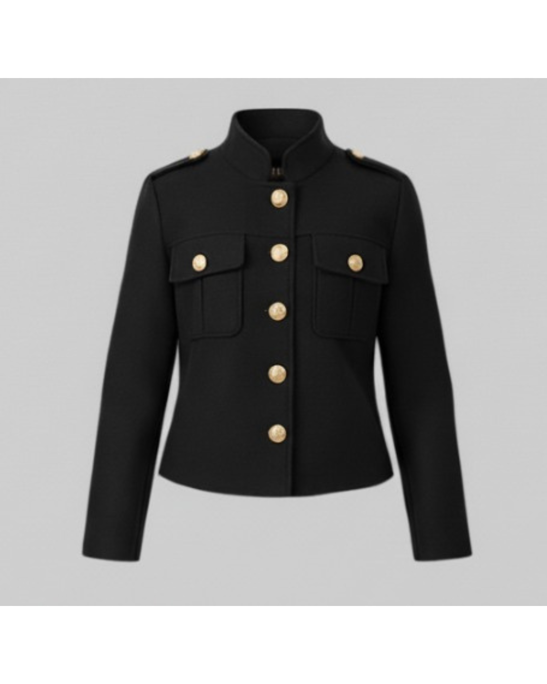 Veste Classy à Boutons Dorés